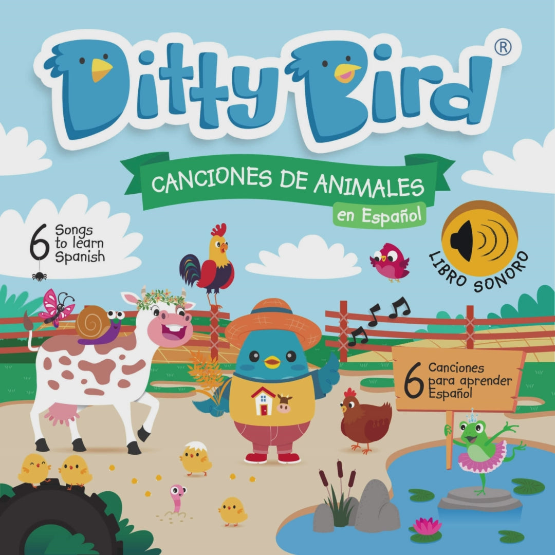Ditty Bird Canciones de Animales en Preview La Vaca Lolo en Español
