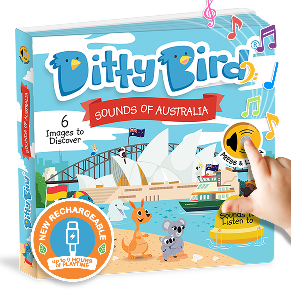 Ditty Bird Sounds of Australia | USB-C rechargeable