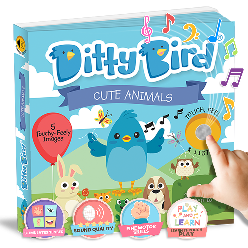 Cute Animals Touch, Feel & Listen