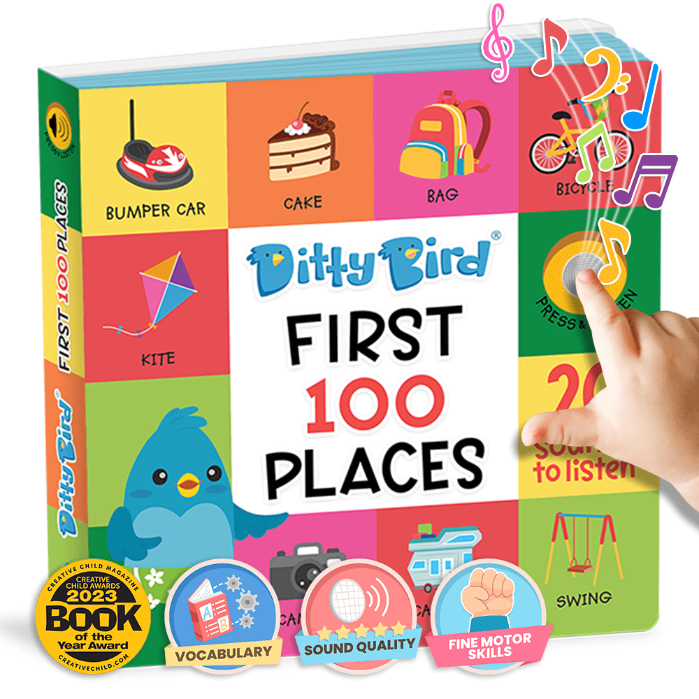 Ditty Bird - 100 Places Sound Book