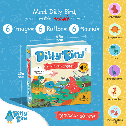 List of Dinosaur Sounds Ditty Bird - Dinosaur Sounds