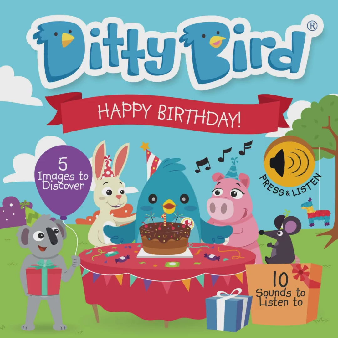 Ditty Bird Baby Sound Book: Happy Birthday Ditty Bird Baby Sound Book: Happy Birthday